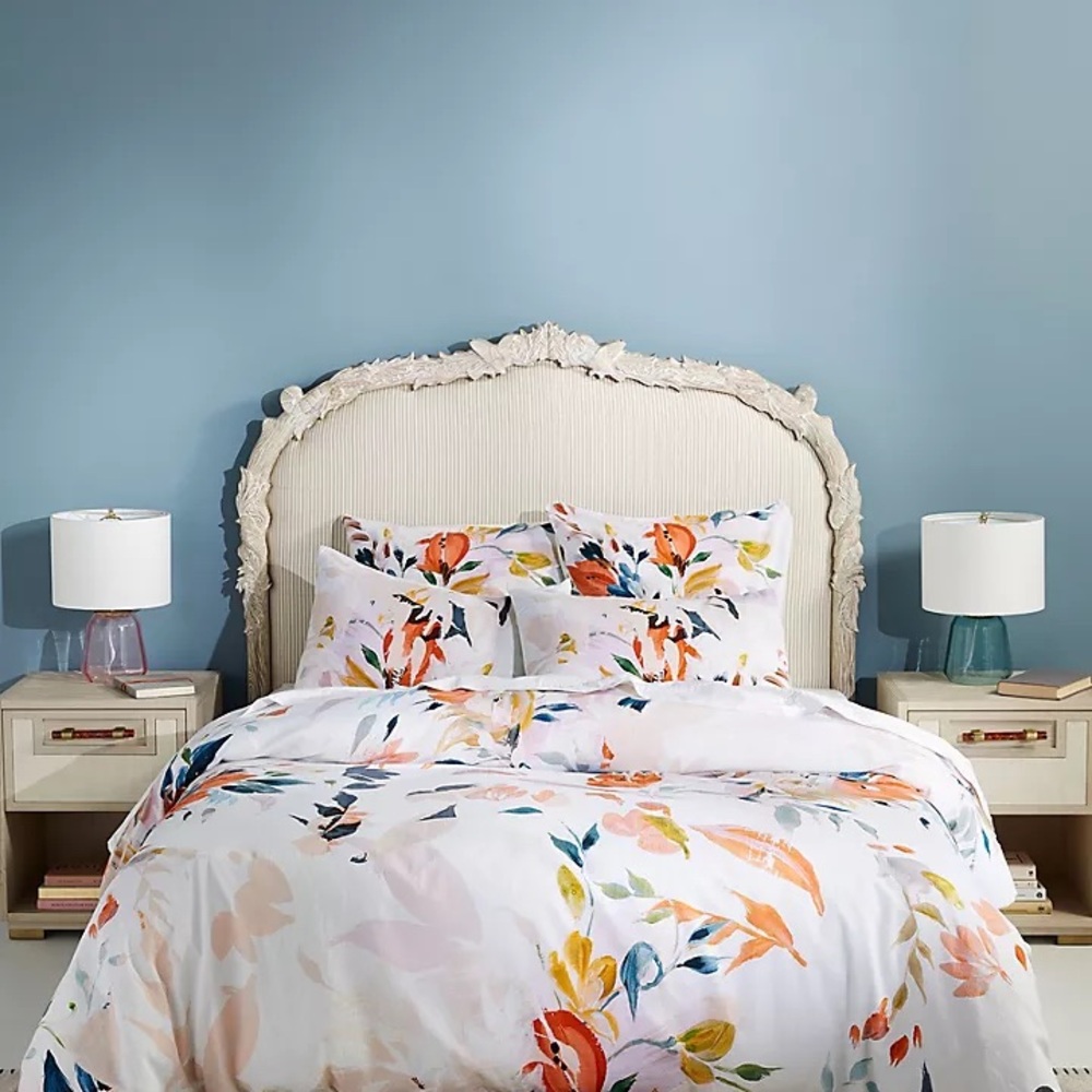 ***NEW, NEVER USED***Anthropologie King Duvet Cover with 2 King Shams
